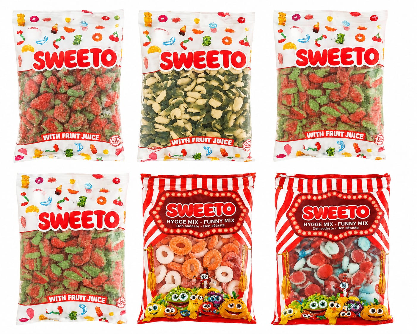 SWEETO 1KG JELLY PART 1 SWEETO 1 KG JELLY BULK - Image 1